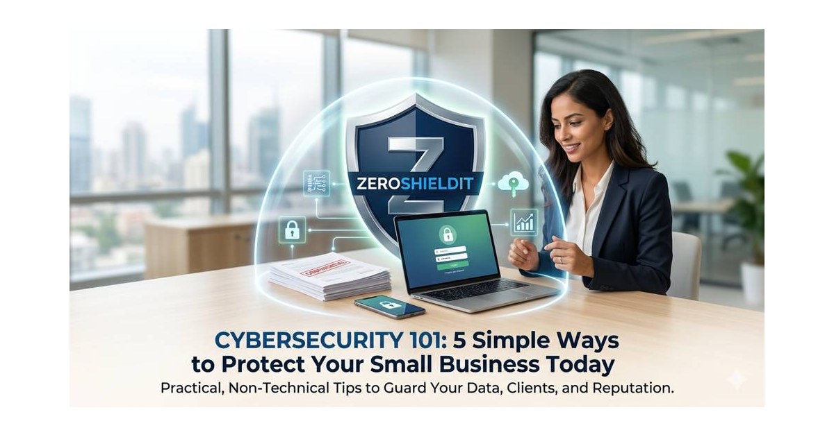 Cybersecurity 101: 5 Simple Ways to Protect Your Small Business Today